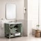 James Martin Vanities Breckenridge 36in Single Vanity Cabinet, Smokey Celadon 330-V36-SC - alternate 2
